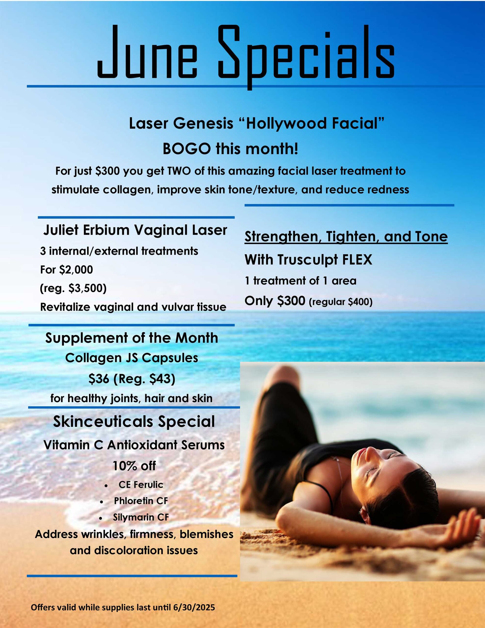 June 2025 Specials